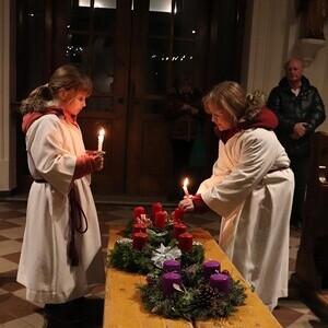 St, Quirinus feiert den Advent