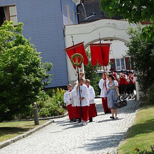 Fronleichnam 2019, Pfarre Neumarkt im Mühlkreis