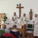 Begegnung mit Bischofsvikar Willi Vieböck im Seniorenheim Laakirchen