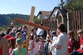 Kinderkreuzweg am Karfreitag