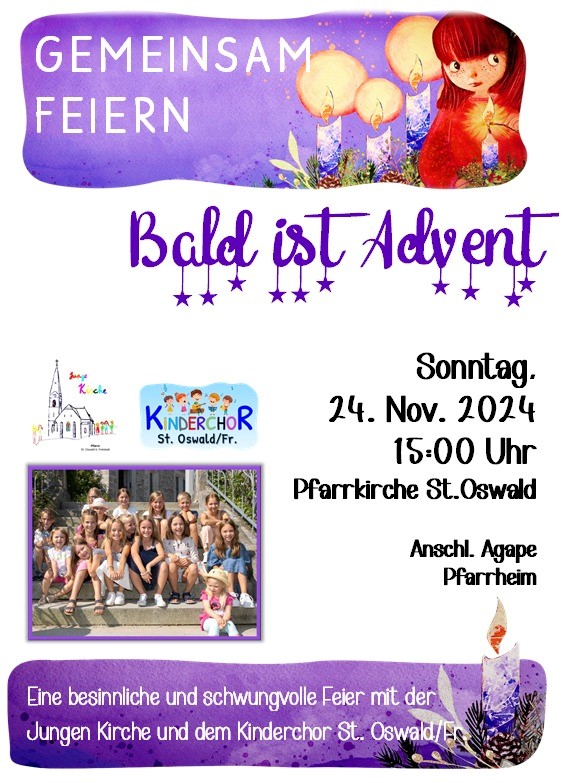 bald ist Advent