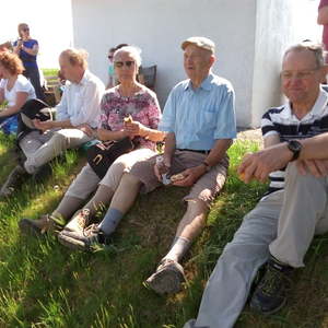 Rast bei der Kapelle in Zwölfling