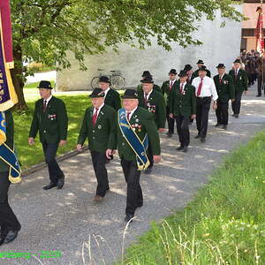 Patrozinium und Ehejubiläum in Eggelsberg