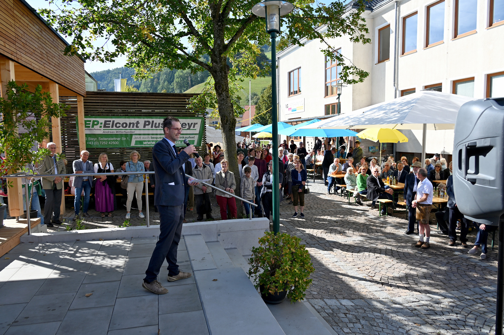 beim Kirchweihfest in Kleinraming