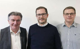 © Irmgard Lehner von links nach rechts: Konrad Hörmanseder, Karl Kriechbaumer und Josef Froschauer