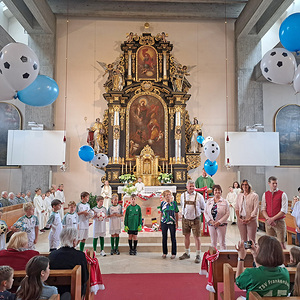 Vergleich Fußball- und Christen-Mannschaft