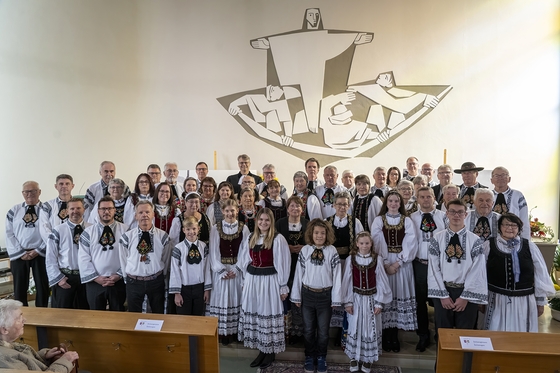 Bischof Scheuer dankt Siebenbürger Sachsen und Banater Schwaben