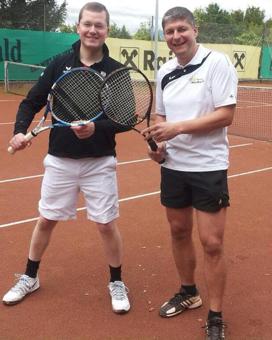 Pater Chavanne gewann beim Tennis gegen den Bürgermeister