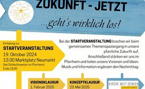 Einladung zur Startveranstaltung des Zukunftswegs