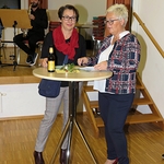 Vernissage mit Aquarellmalbildern