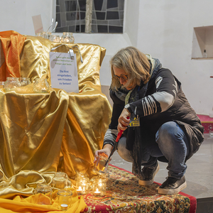 Frieden - Schalom war das Thema der Nacht der 1000 Lichter in der Pfarre Kirchdorf an der Krems. 