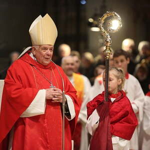 Festmesse zum 85. Geburtstag von Bischof em. Maximilian Aichern im Linzer Mariendom | 26.12.2017