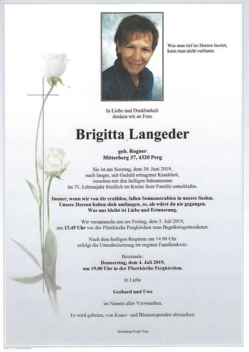 Brigitta Langeder