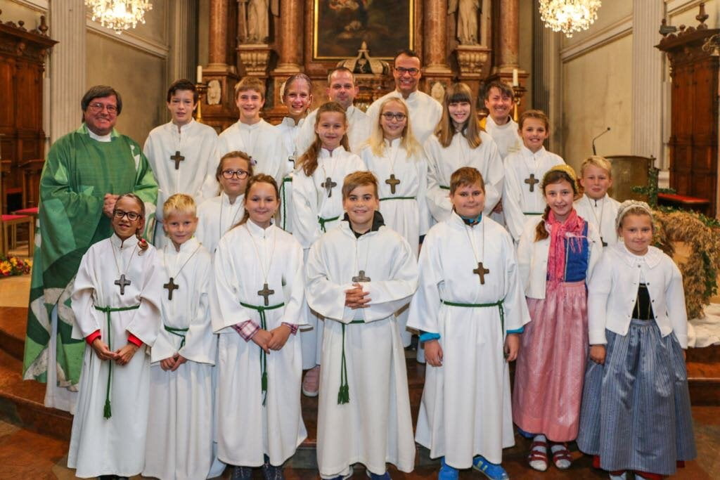 Gruppenfoto MinistrantInnen Schärding