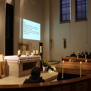 Begräbnis Franz Kastberger in St. Quirinus - Kleinmünchen