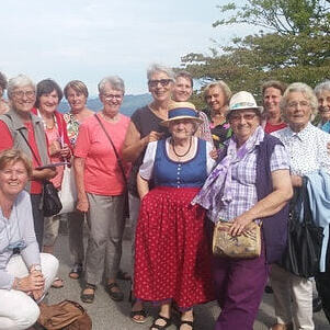 Dörnbacher Frauen auf dem Pöstlingberg