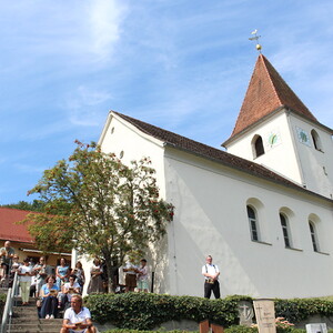 Segnung bei der Schlosskirche