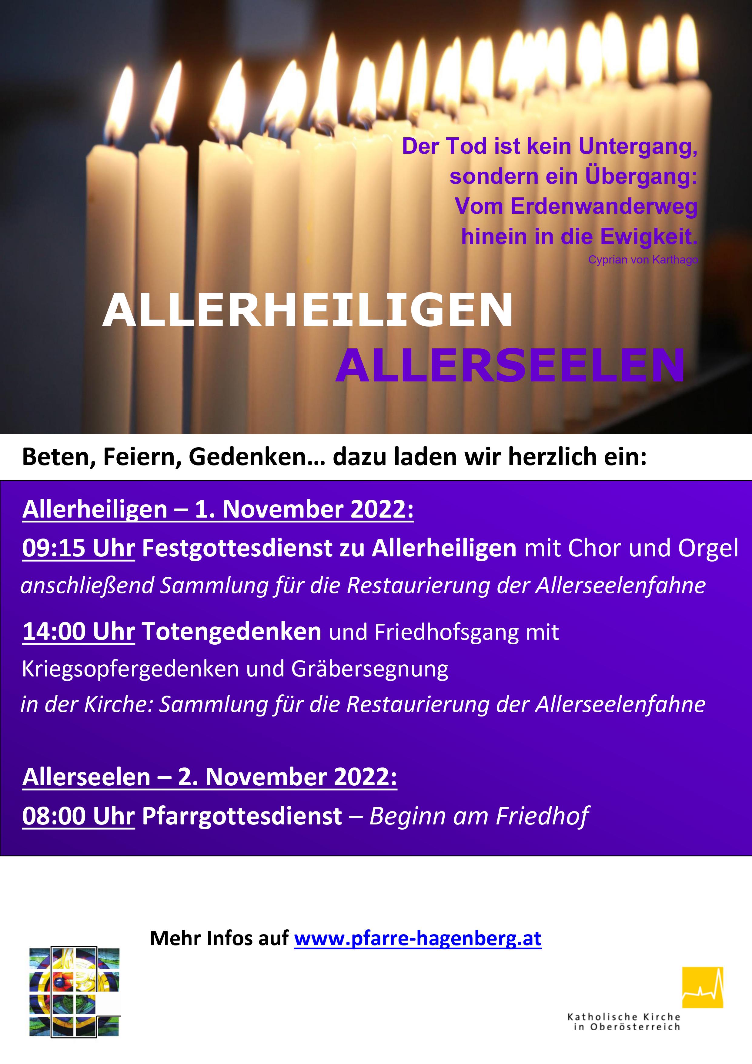 ALLERHEILIGEN & ALLERSEELEN