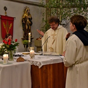 Jan Jakubiak bei der Messe