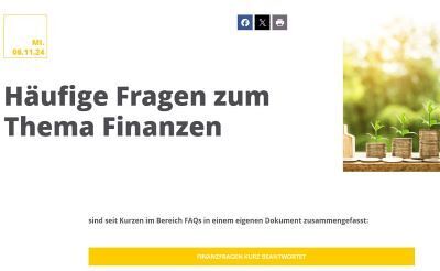 Finanzfragen der Pfarrgemeinden beantwortet durch die diözesane Stabstelle