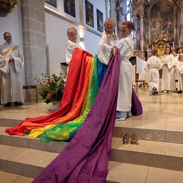 bunt wie der Regenbogen