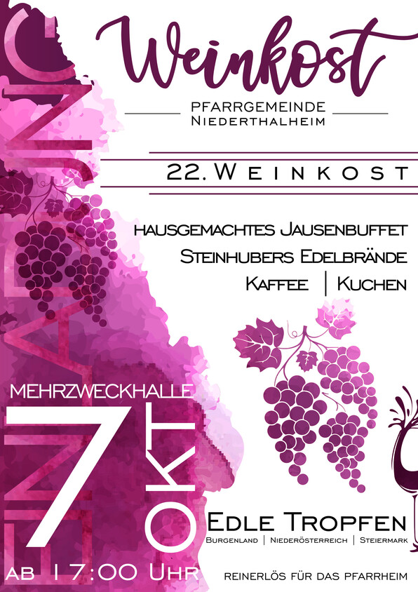 Einladung zur 22. Weinkost