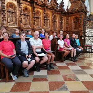 Abschluss in der Stiftskirche Schlägl