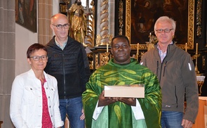 Verabschiedung Kaplan Paul Mutebi