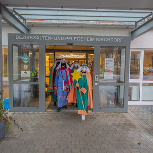 Die Sternsinger*innen waren in der Pfarre Kirchdorf an der Krems unterwegs