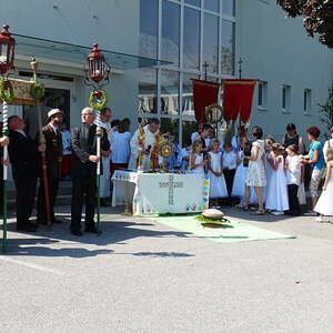 Fronleichnam 2019, Pfarre Neumarkt im Mühlkreis