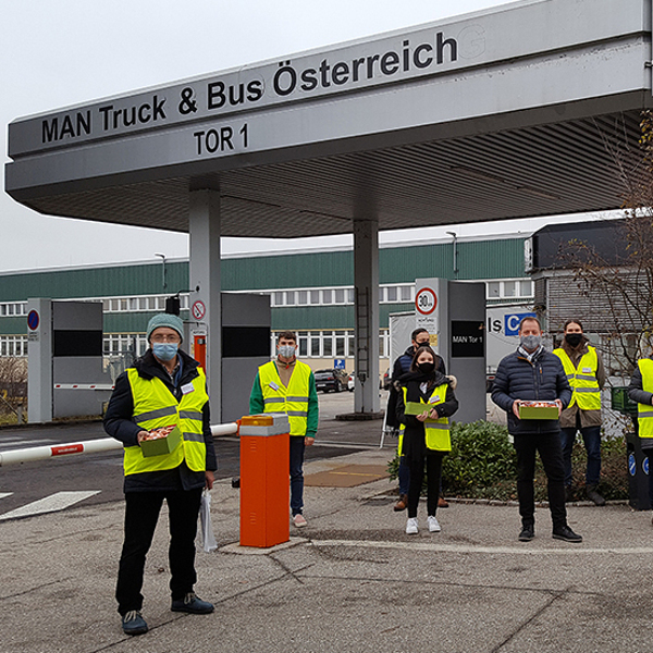 Weihnachtsgruß an MAN-MitarbeiterInnen