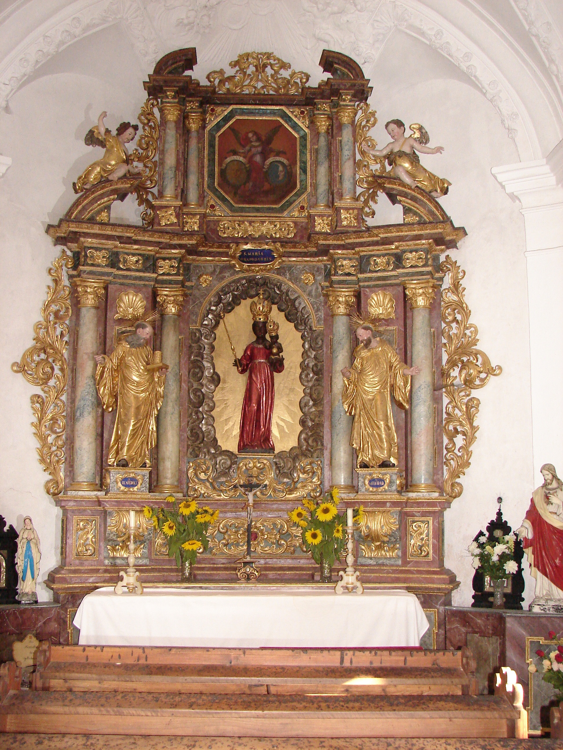 Hauptaltar Kapelle Maria Einsiedeln                     