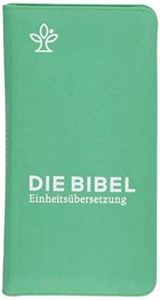 Die Bibel – Taschenausgabe verde mit Reißverschluss