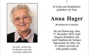 Anna Hager