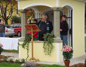 Segnung der Aminger Schutzengel-Kapelle