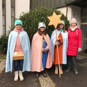 Viele Sternsinger-Gruppen waren unterwegs