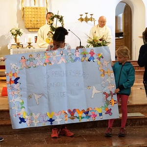 gemeinsamer Gottesdienst mit der VS Reichersberg