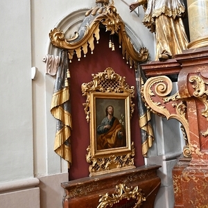 Marienaltar: Seitenbild: Hl. Joseph