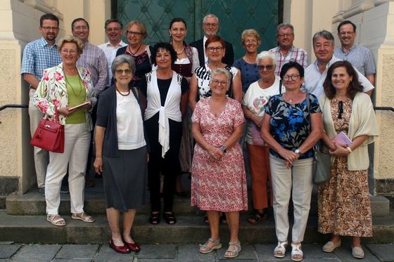 Mitarbeiter-Dankgottesdienst So. 3. Juli 2022 / Karl Schinagl Vorstellung der neu gewählten Pfarrgemeinderäte