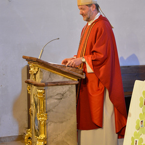 Predigt durch Abt Reinhold Dessl