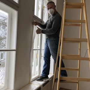 Rückblick auf die Baustelle