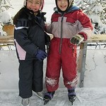 Eiskunstläufer aus dem Pfarrkindergarten