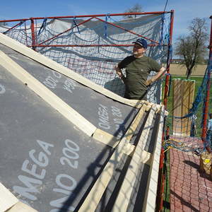 Renovierung Dach Doblkapelle 3. Tag 