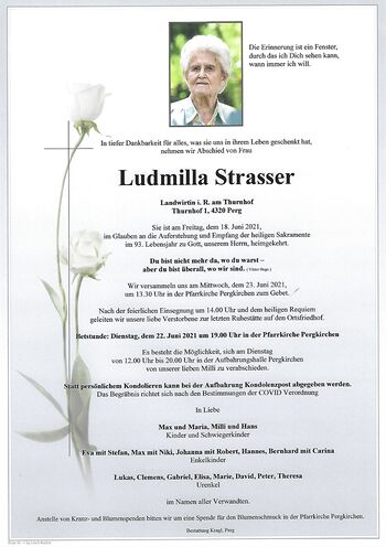 Ludmilla Strasser