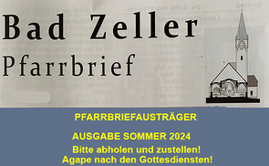 Pfarrbrief abholen und zustellen