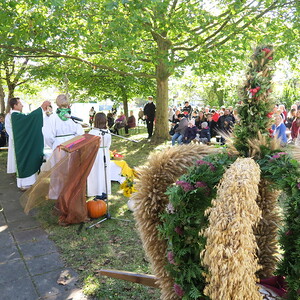 Erntedankfest am 4.10.2020 im Pfarrgarten