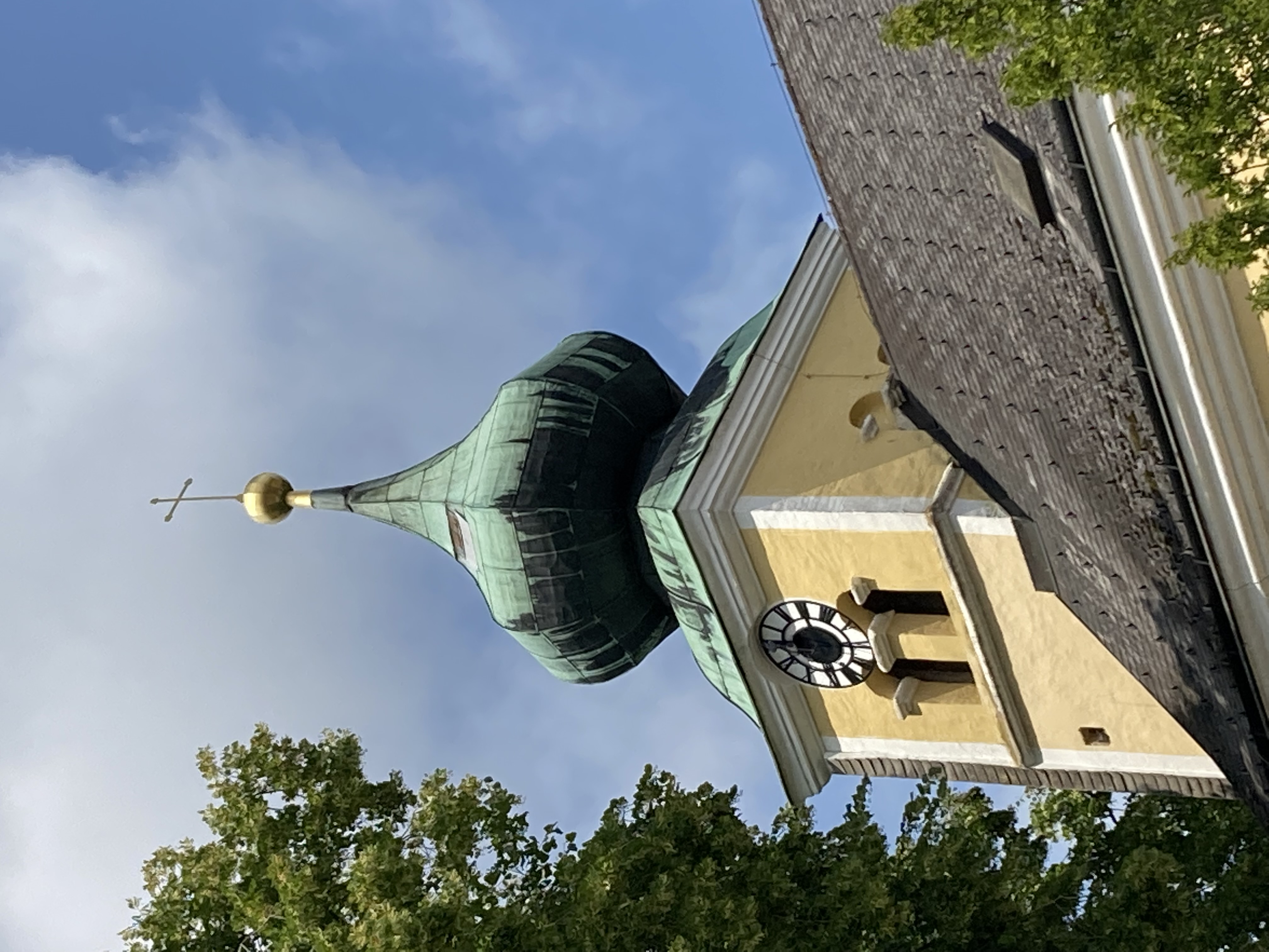 alter Turmhelm Pfarrkirche Lindach