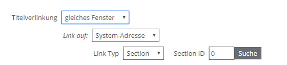 Titelverlinkung im System der Diözese Linz