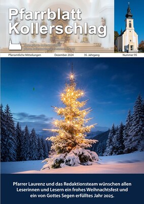 Titelbild Pfarrblatt Weihnachten 2024