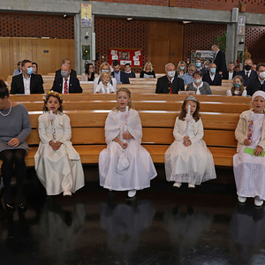 Erstkommunion für die hörschinger Erstkommunionkinder in der Pfarrkirche Marchtrenk